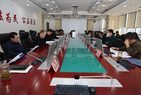 张敬艳检察长列席市中级人民法院审委会445